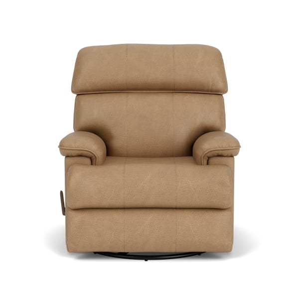 Geneva - Swivel Gliding Recliner - Leather