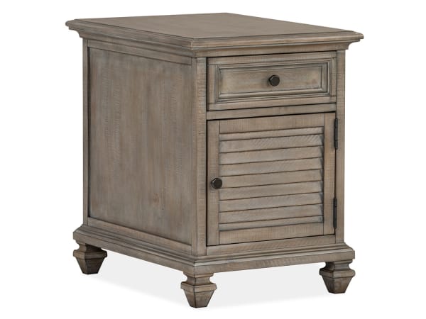 Lancaster - Chairside End Table - Dove Tail Gray