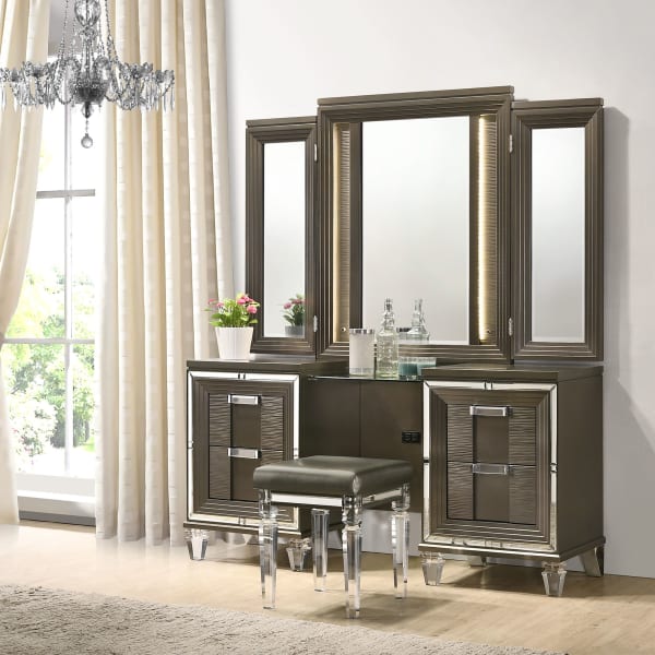 Twenty Nine - 3 Piece Vanity Set - Copper