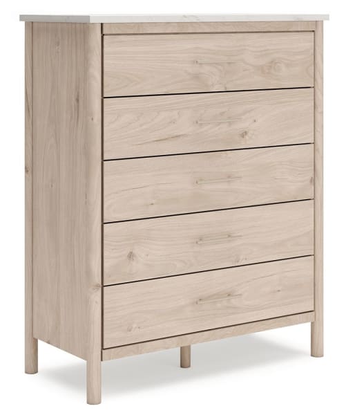 Cadmori - Two-Tone - Five Drawer Wide Chest