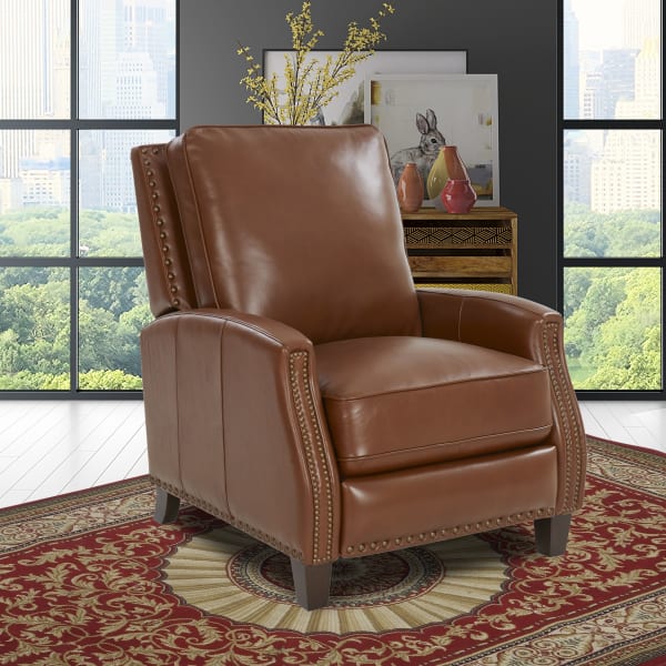 Melrose - Push Thru The Arm Recliner - Bitters