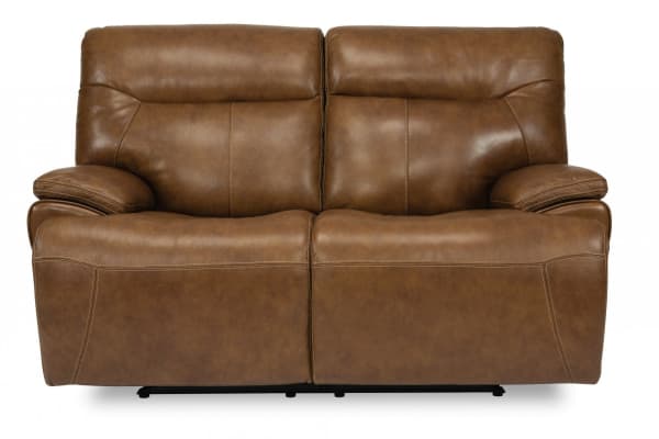 Saddle Power Reclining Loveseat with Power Headrests