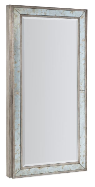 Melange - McALister Floor Mirror With Jewelry Storage