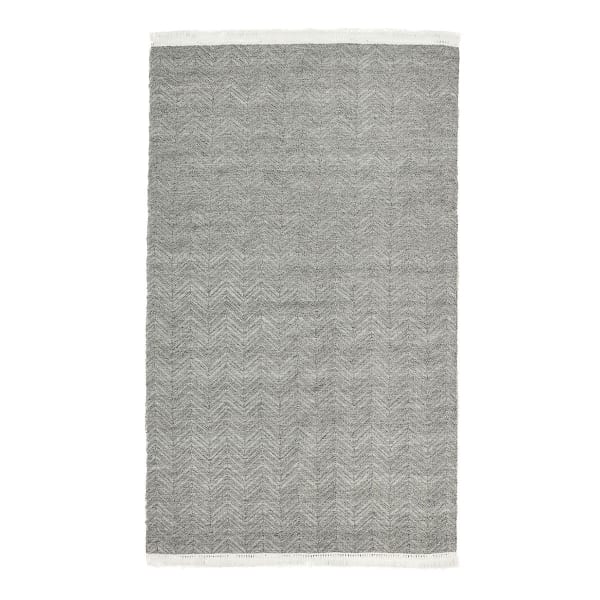 Augusta - 9' x 12' Indoor/Outdoor Augusta Rug - Stone Gray