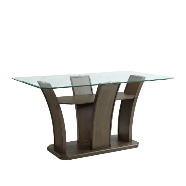 Dapper - Rectangular Counter Dining Table - Walnut