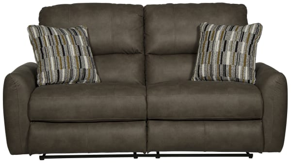 Dorian - Reclining Loveseat - Pebble