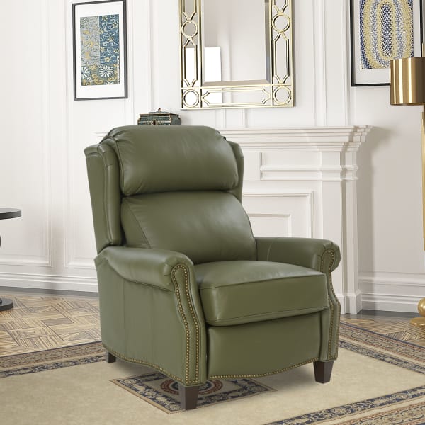 Meade - Push Thru The Arm Recliner - Chive