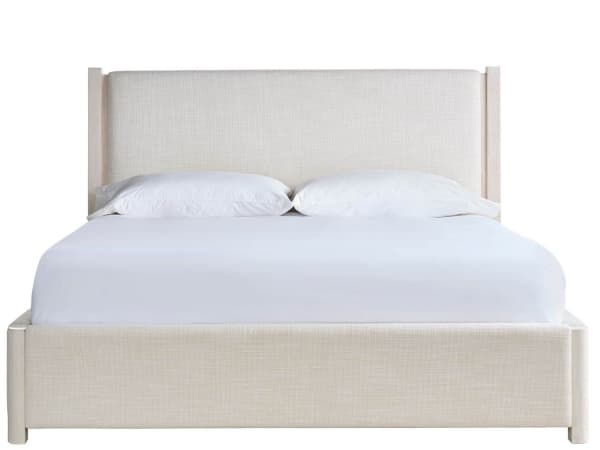 Dwell - King Upholstered Bed - River Rock