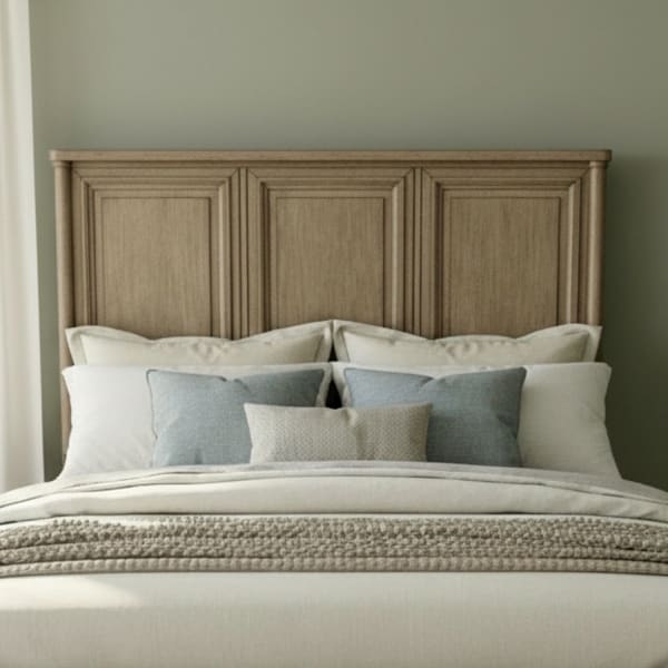 Rochelle Park - Queen Panel Headboard - Smokey Taupe