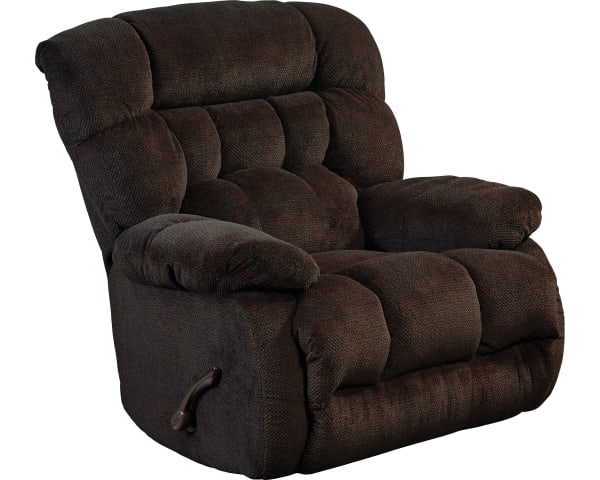Daly Chaise Swivel Glider Recliner - Chocolate