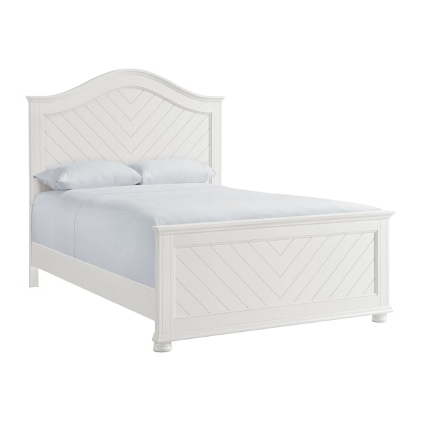 Kona - Queen Panel Bed - White