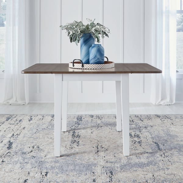 Landale - Drop Leaf Table - White