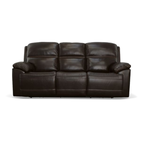 Jackson - Power Reclining Sofa With Power Headrests - Dark Brown