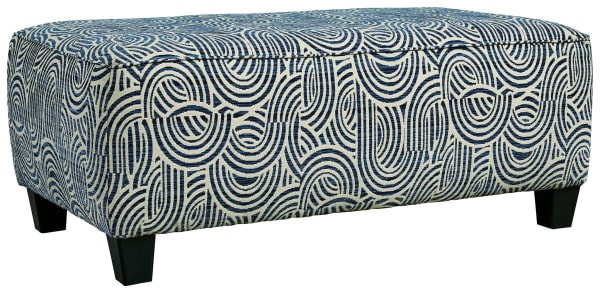 Trendle - Ink - Oversized Accent Ottoman