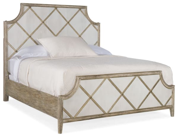 Sanctuary - Diamont Queen Panel Bed