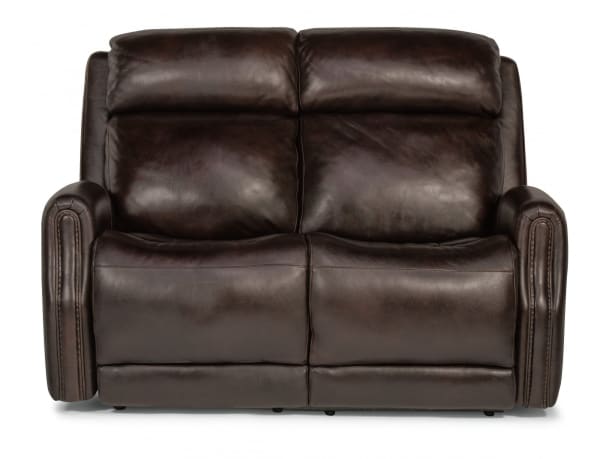 Stanley Power Reclining Loveseat with Power Headrests