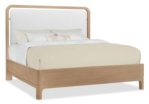 Banyon Bay - King Panel Bed - Desert Oak