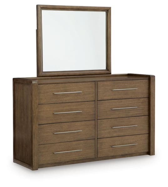 Marxmore - Dresser And Mirror - Brown