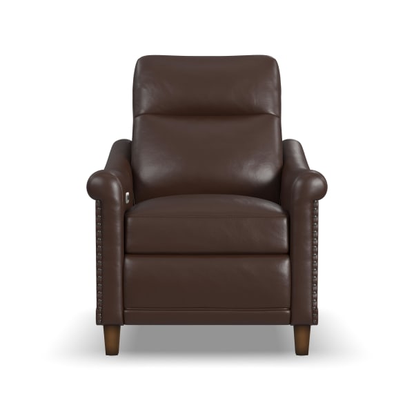 Elizabeth - Power Recliner With Power Headrest - Brunette