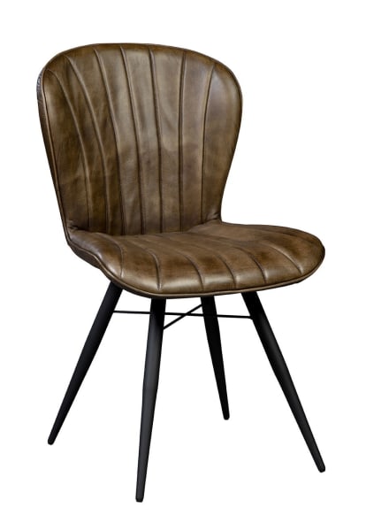 Peloso - Side Chair - Dark Brown