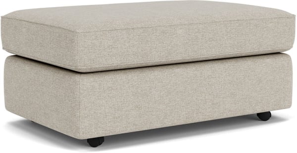 Vail - Cocktail Ottoman with Casters