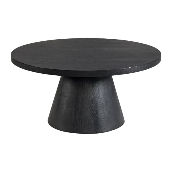 Portland - Round Coffee Table - Black