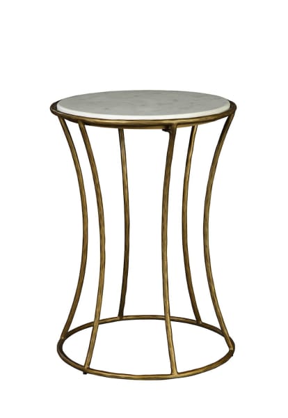 Haines - Side Table - Gold