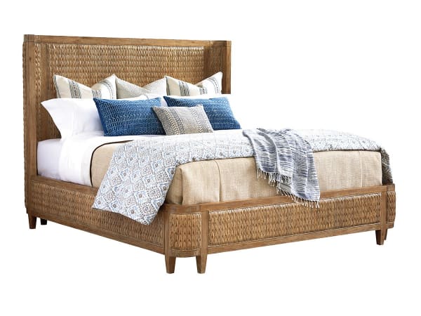 Los Altos - Ivory Coast Woven Bed 6/6 King - Light Brown
