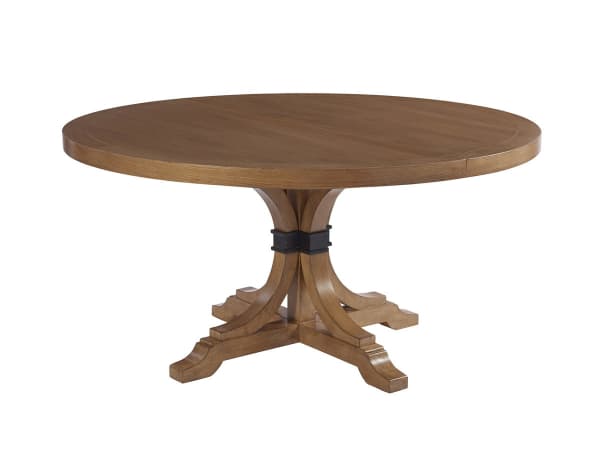 Newport - Magnolia Round Dining Table - Light Brown