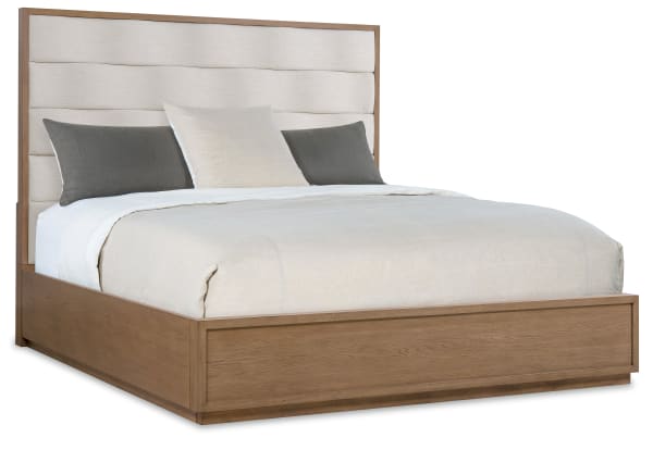 Sonnet - King Upholstered Bed - Beige