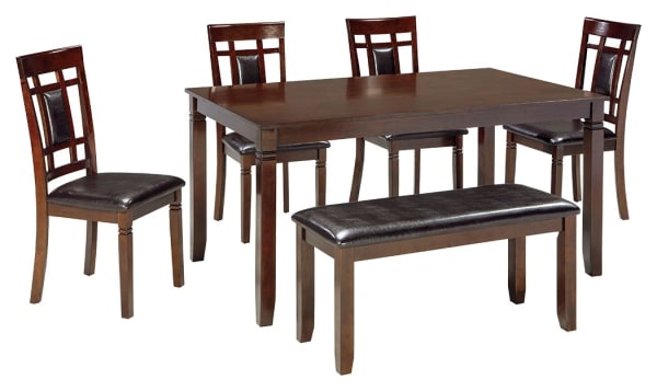 Bennox - Brown - Dining Room Table Set (6/CN)