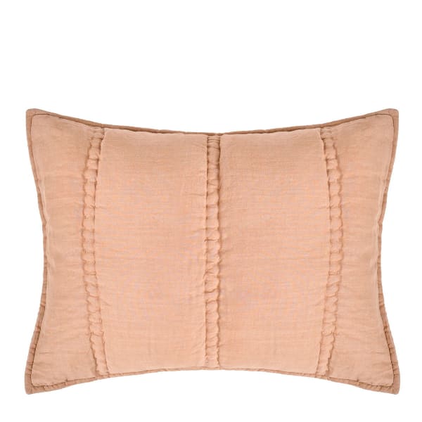 Rowen - Standard Sham - Clay