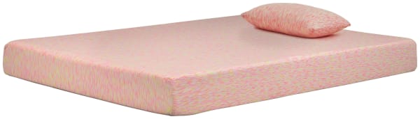 Ikidz - Pink - Full Mattress And Pillow Set of 2