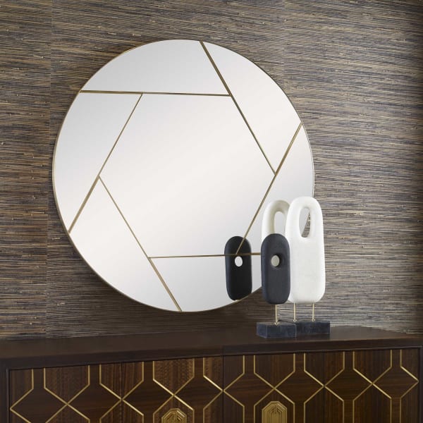 Kaleidoscope - Mirror - Gold