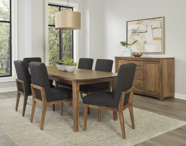 Crafted Cherry - 72" Surfboard Table - Medium Cherry