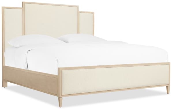 Melange - Be My Guest King Panel Bed - Beige