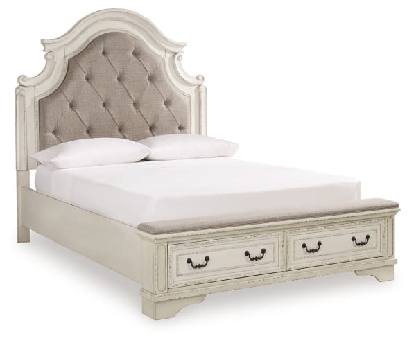 Realyn - Queen Upholstered Bed - Two-tone