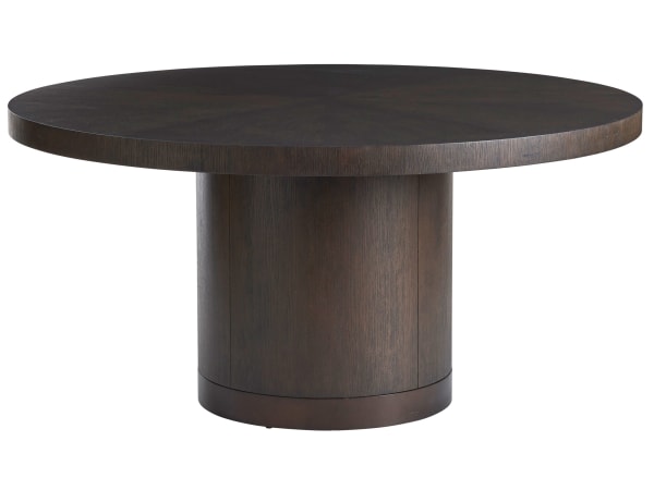 Park City - Silvercreek Round Dining Table - Dark Brown