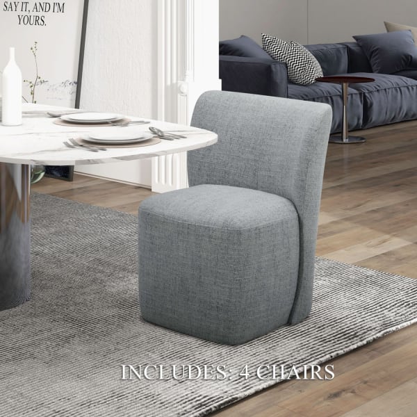 Accent Dining - Accent Dining Chairs (Set of 4) - Sapphire