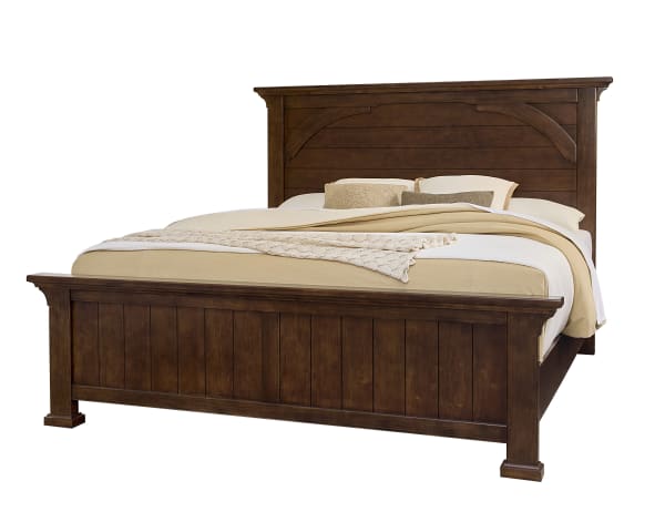 Vista - King Mansion Bed - Cherry