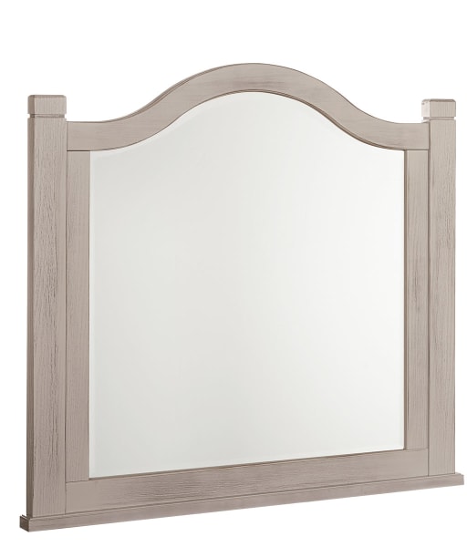 Bungalow - Master Arched Mirror - Dover Gray Two Tone