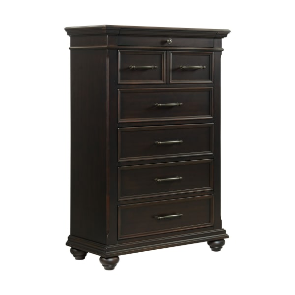 Slater - 6-Drawer Chest - Black