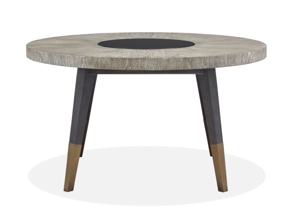 Ryker - Round Dining Table - Homestead Brown