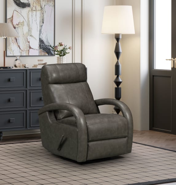 Harlee - Swivel Glider Recliner - Gray
