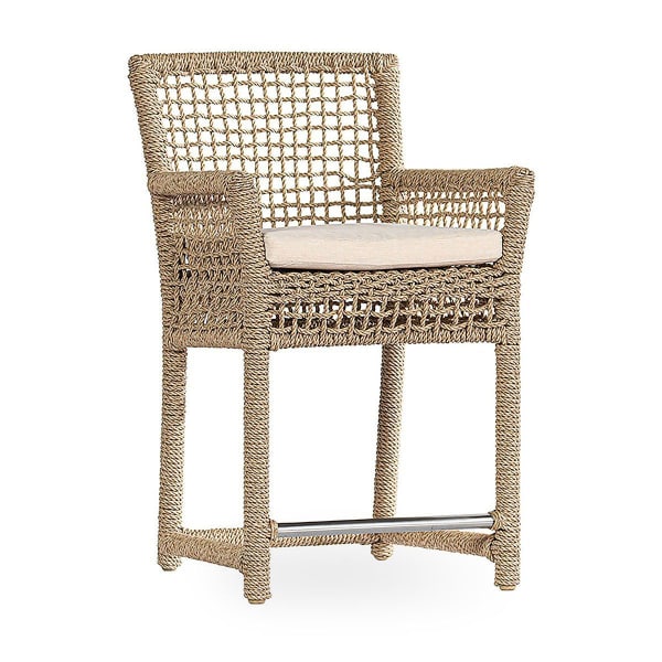 Brisbane - Outdoor Counter Stool - Natural