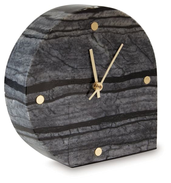 Janmour - Black - Table Clock