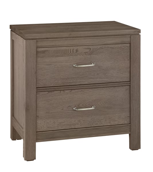 Tide & Timber - Nightstand - 2 Drawers - Gray Oak