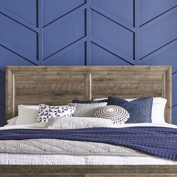 Ridgecrest - King Panel Headboard - Light Brown