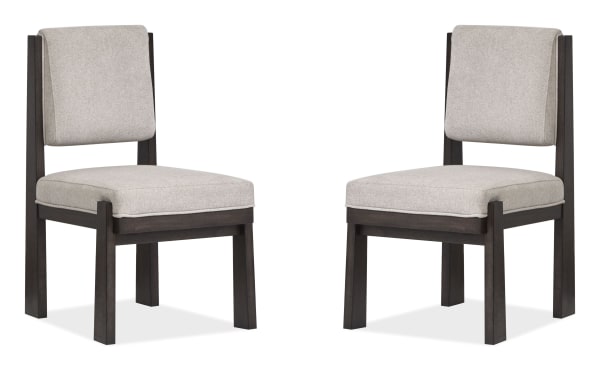 Tauren - Upholstered Side Chair (Set of 2) - Coffee Bean