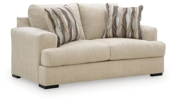 Lofwood - Loveseat - Oatmeal